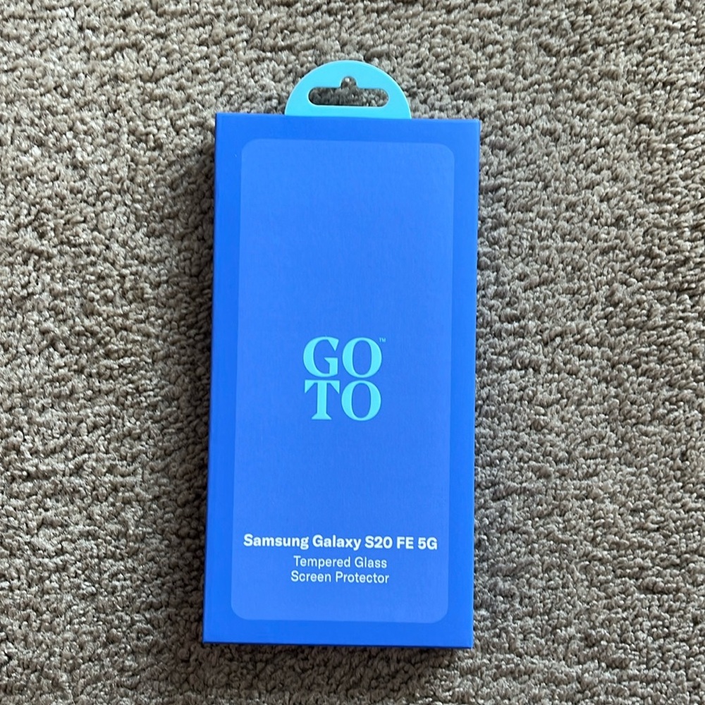 GOTO Samsung Galaxy S20 FE 5G Tempered Glass screen protector